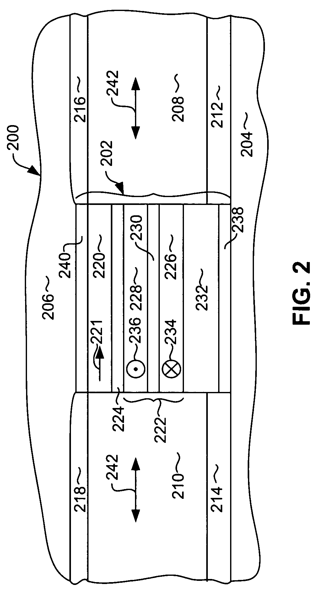 Magnetic read sensor employing oblique etched underlayers for inducing uniaxial magnetic anisotropy in a self biased free layer