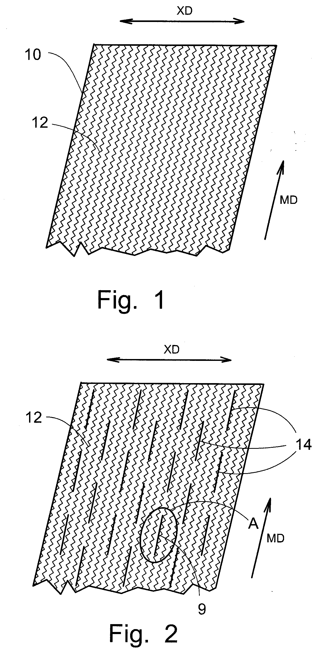 Stitchbonded Fabric With a Slit Substrate