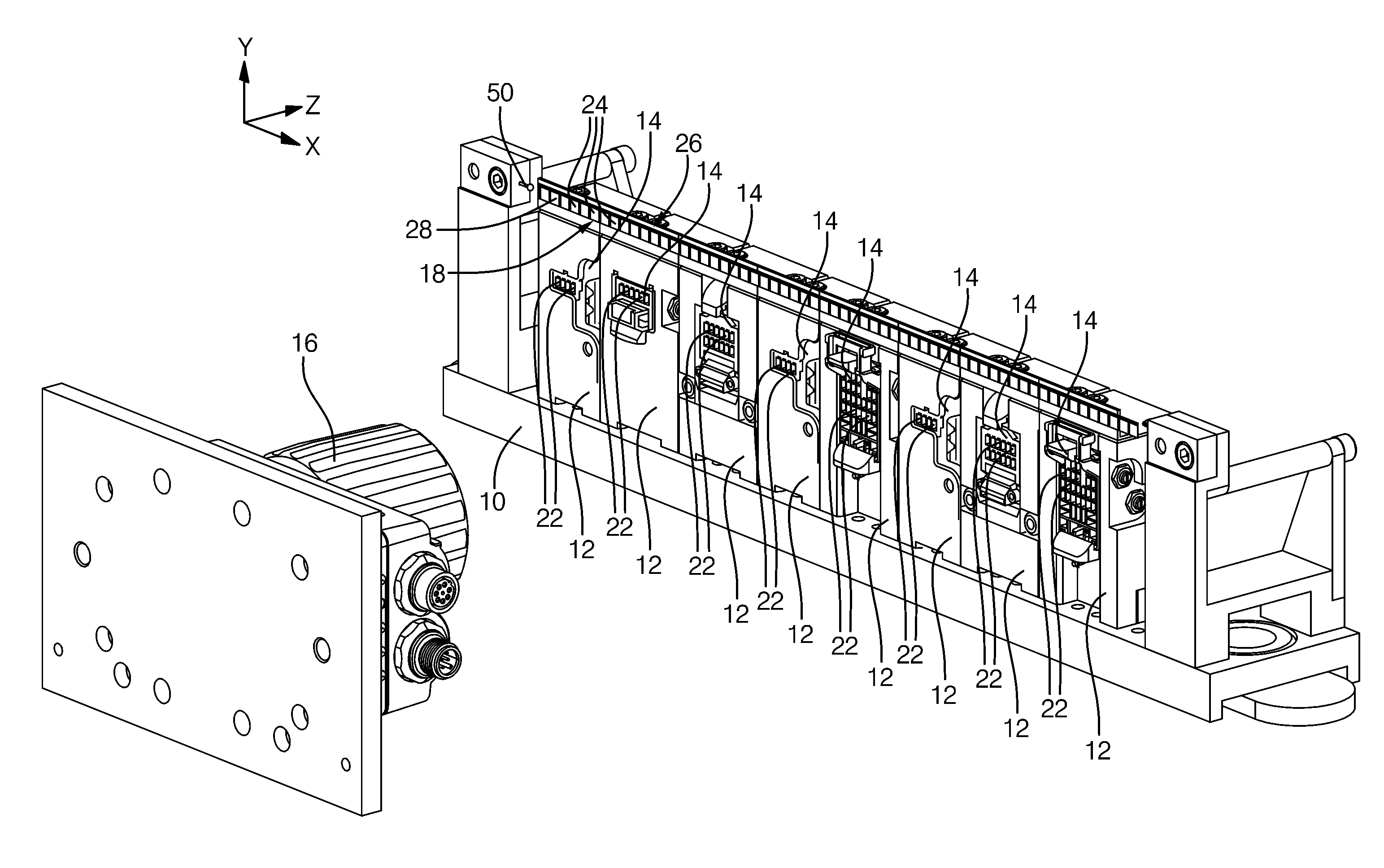 Method and apparatus for fitting of a plug housing