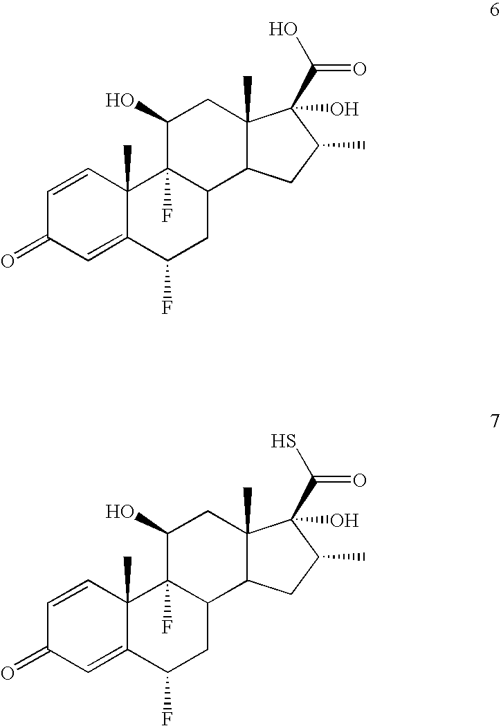 Convenient synthesis of s-fluoromethyl 6alpha, 9alpha-difluoro-11beta-hydroxy-16alpha-methyl-17alpha-propionyloxy-3-oxoandrosta-1,4-diene-17beta-carbothioate