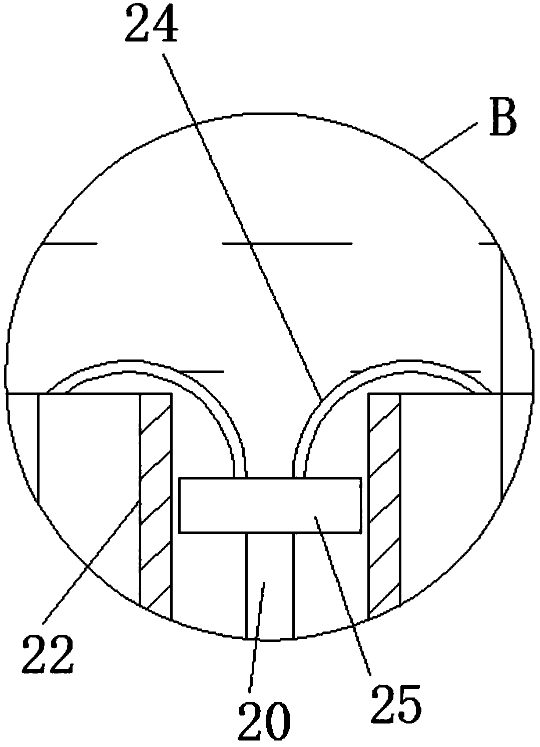 Soil ploughing device for agriculture