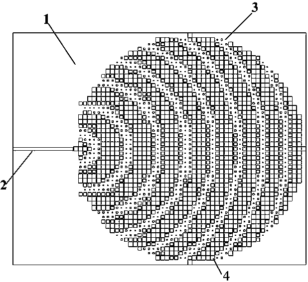 Electromagnetic Energy Harvesting Structure Based on Corrugated Holographic Metasurface