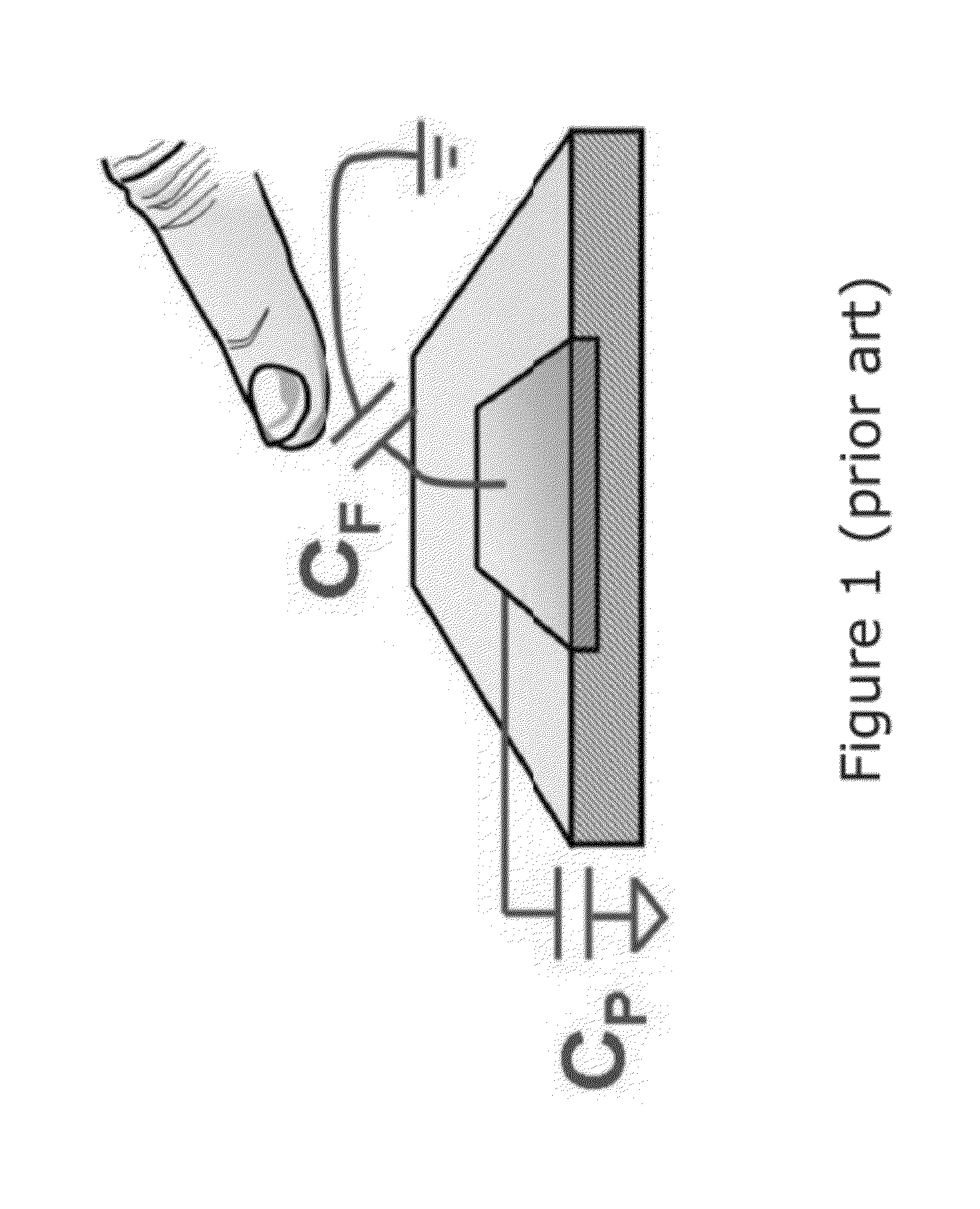 Capacitive sensor with active shield electrode