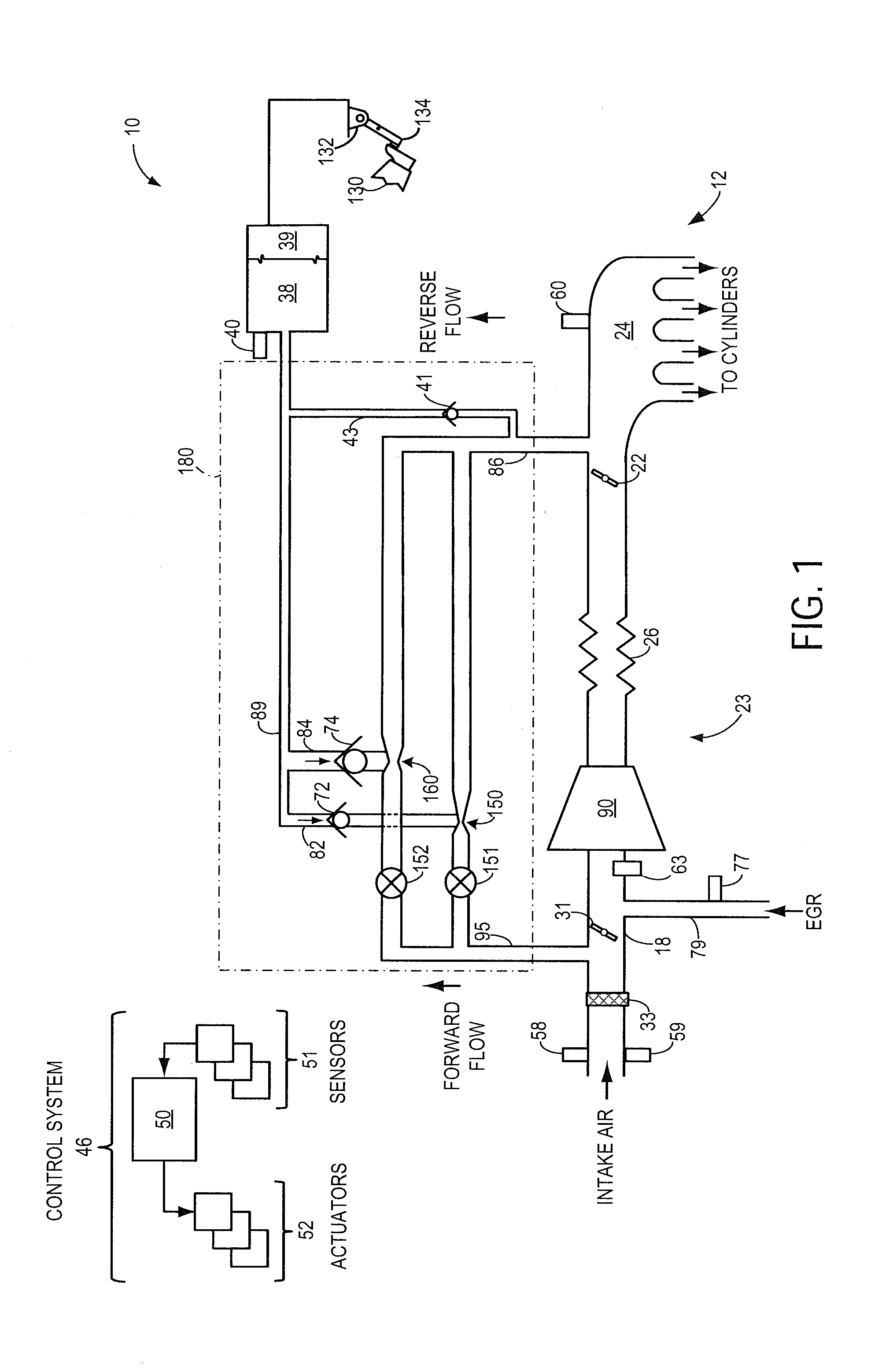 Parallel aspirator arrangement for vacuum generation and compressor bypass