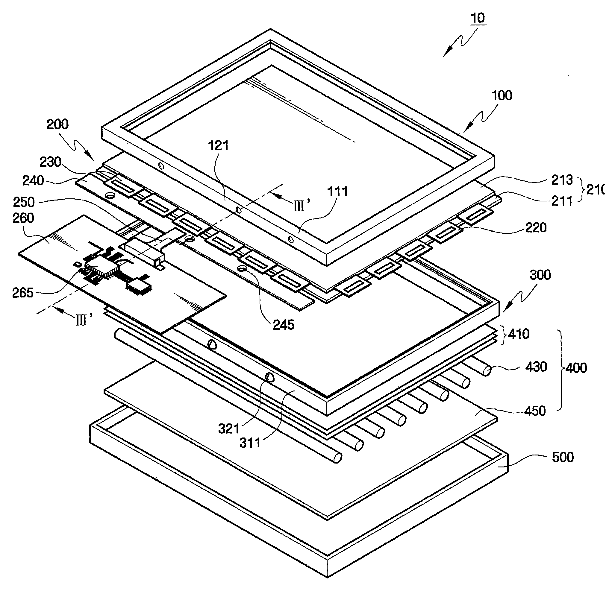 Liquid crystal display and method of assembling the same