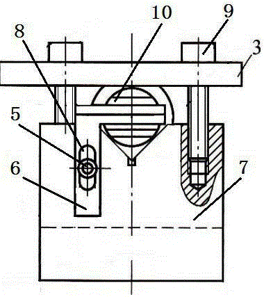 Chamfer grinding device