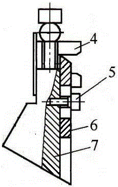 Chamfer grinding device