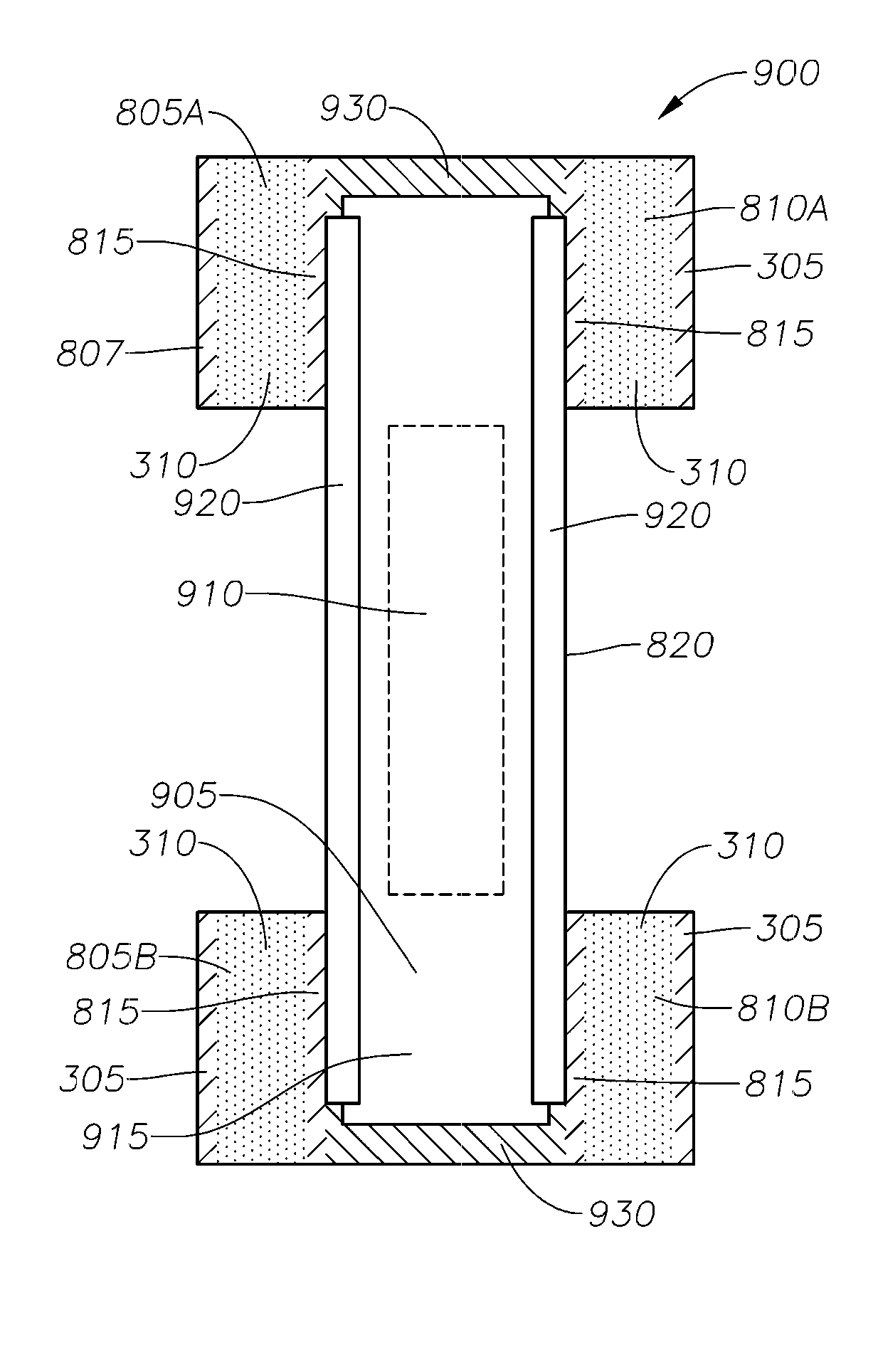 Fabric with Discrete Elastic and Plastic Regions and Method for Making Same