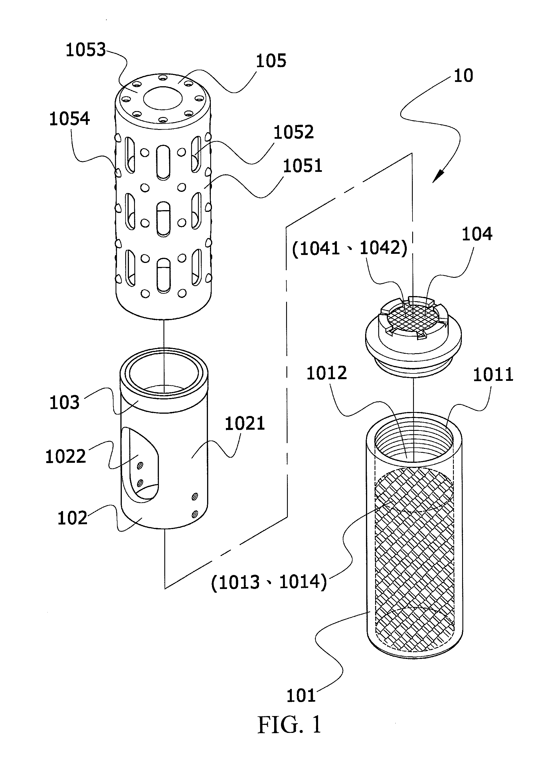 Thermal type massage device