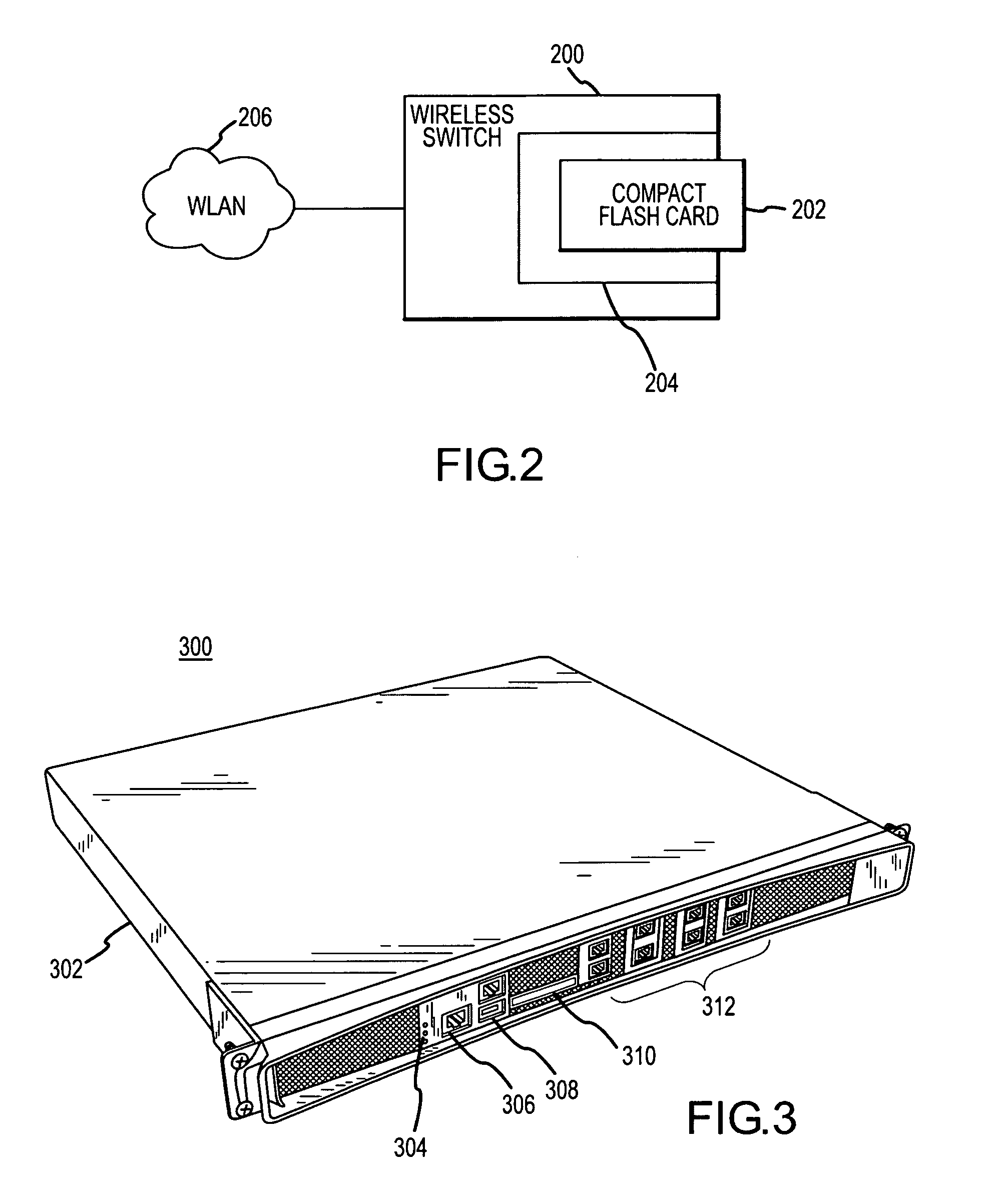 Wireless switch with bootable flash memory storage device