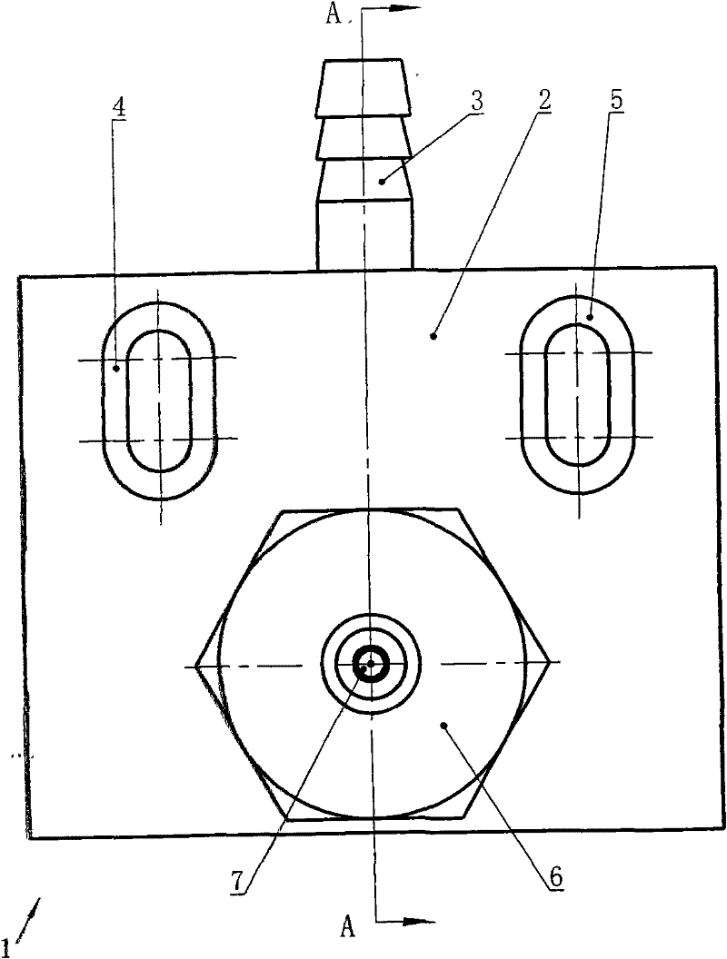 Locating and guiding water spray device for linear cutting machine