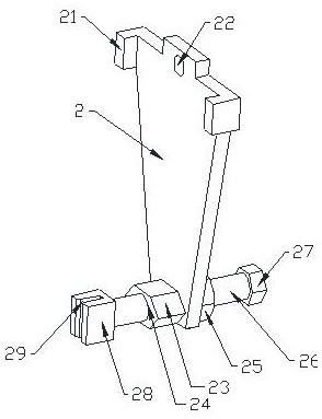 A jig for fixing a jacket fabric cutting knife