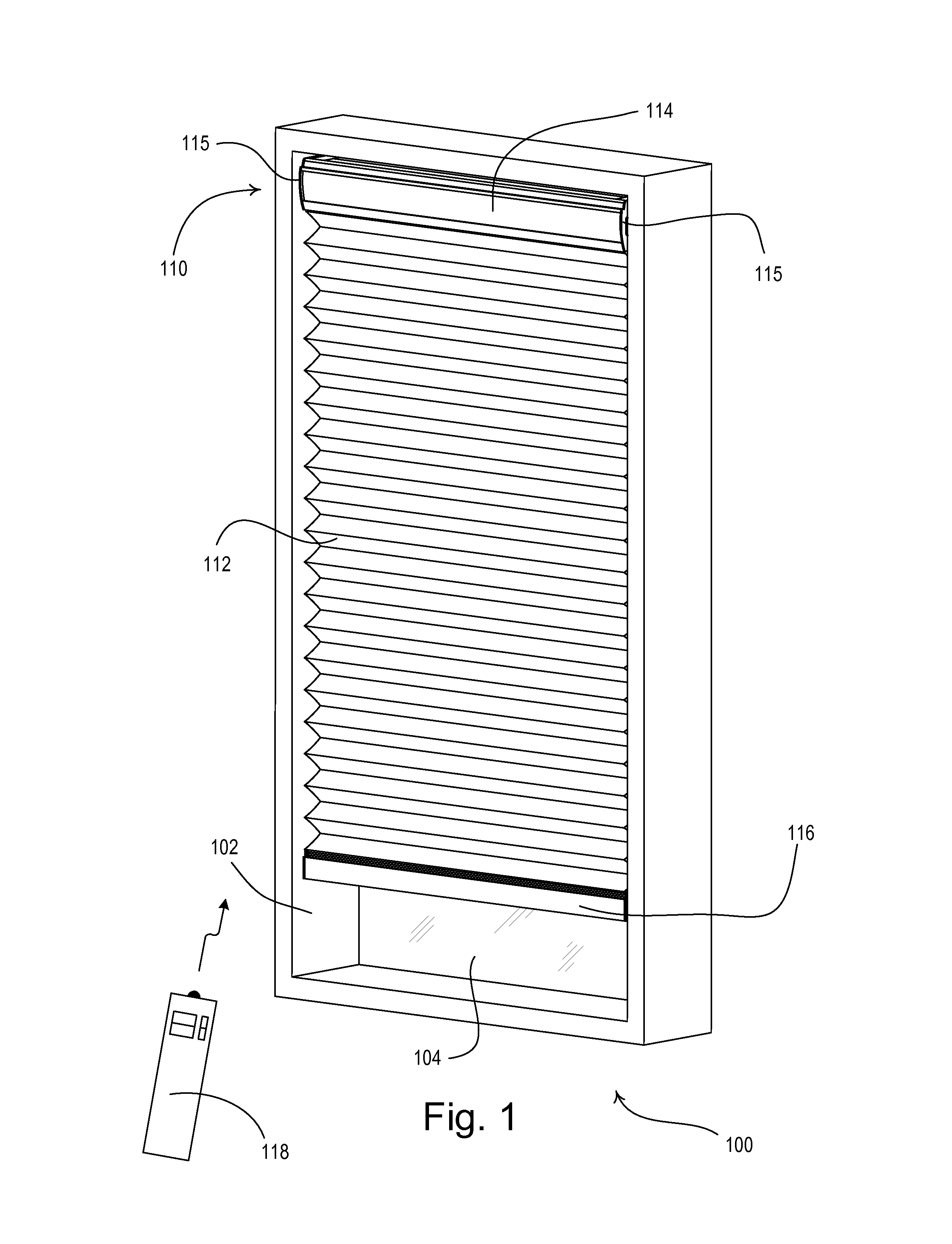 Battery-powered motorized window treatment having a service position