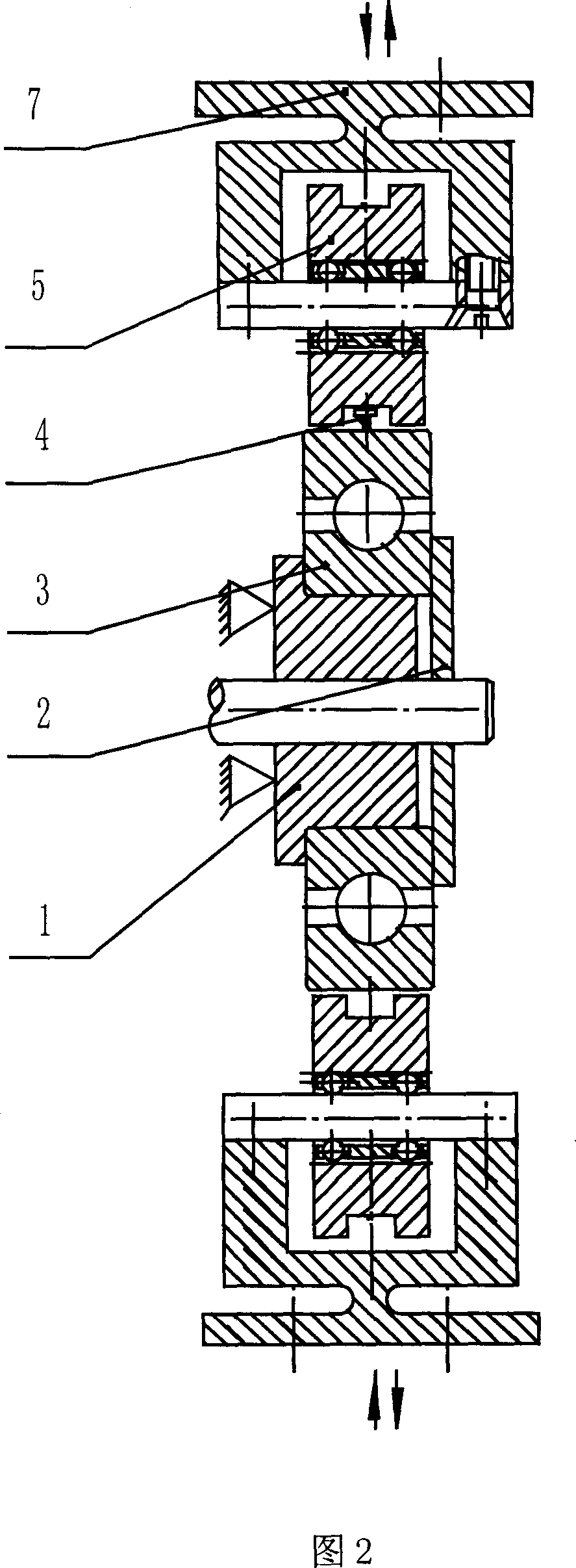 Light and ultralight heavy-load radial-bearing radial-play measuring device