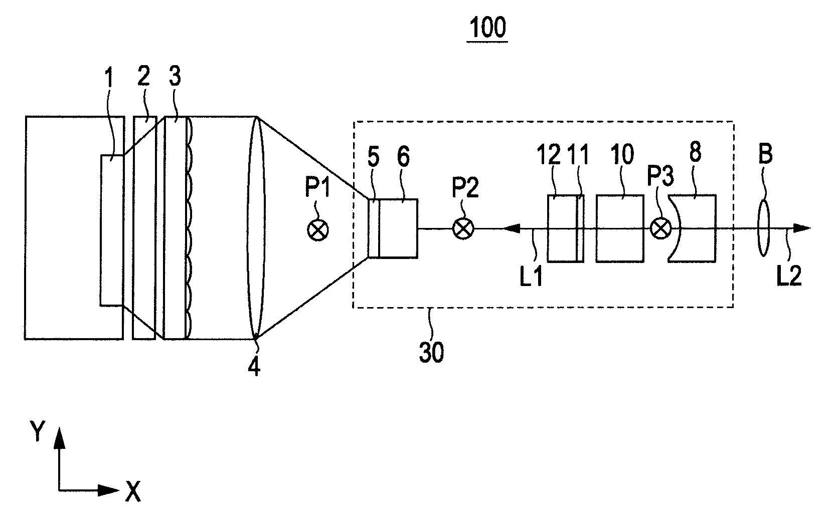 Laser light source device and laser irradiation apparatus using the same