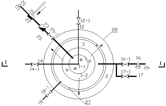 Integrated water purifying equipment for concurrent inclined plate precipitation