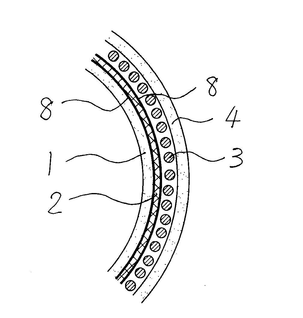 High-pressure hydraulic oil pipe and production method thereof