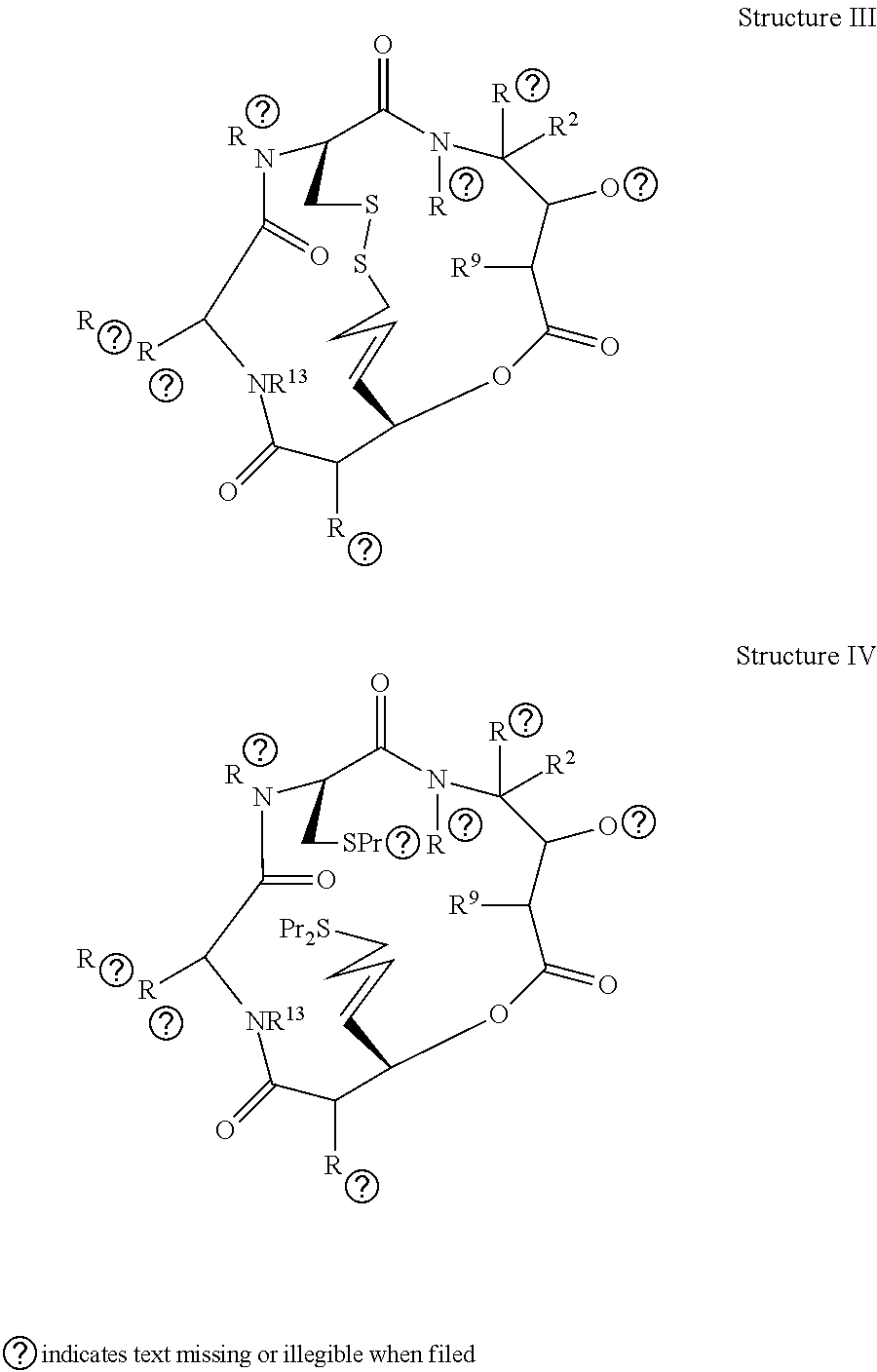 Depsipeptides and Their Therapeutic Use