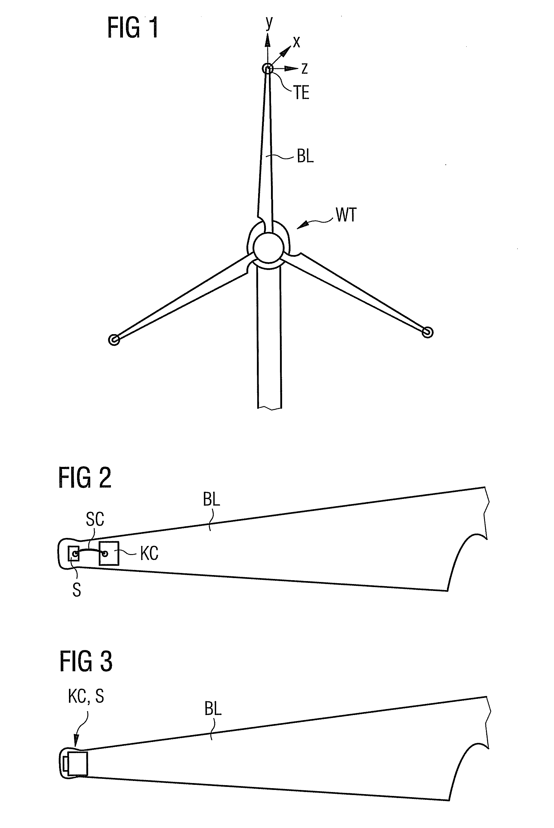 Arrangement to supply a sensor with electrical power