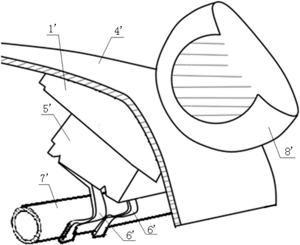 Passenger side air bag restraint system reinforcing frame