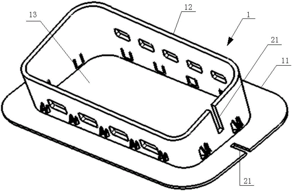 Passenger side air bag restraint system reinforcing frame