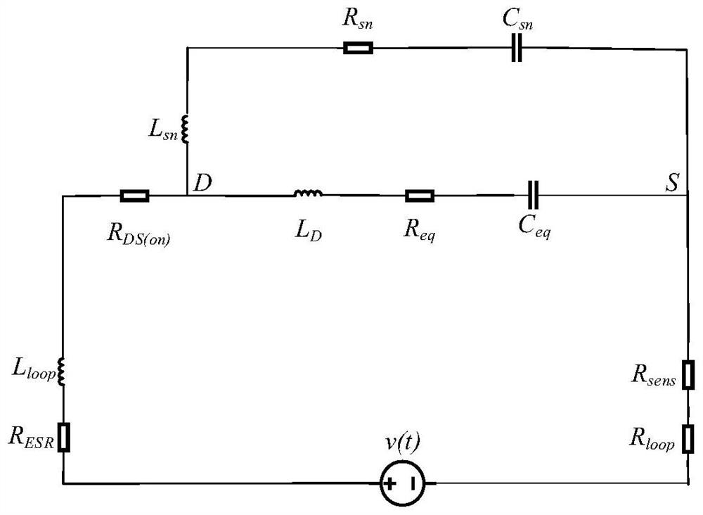 High-frequency equivalent circuit, and modeling method and modeling device for high-frequency equivalent circuit