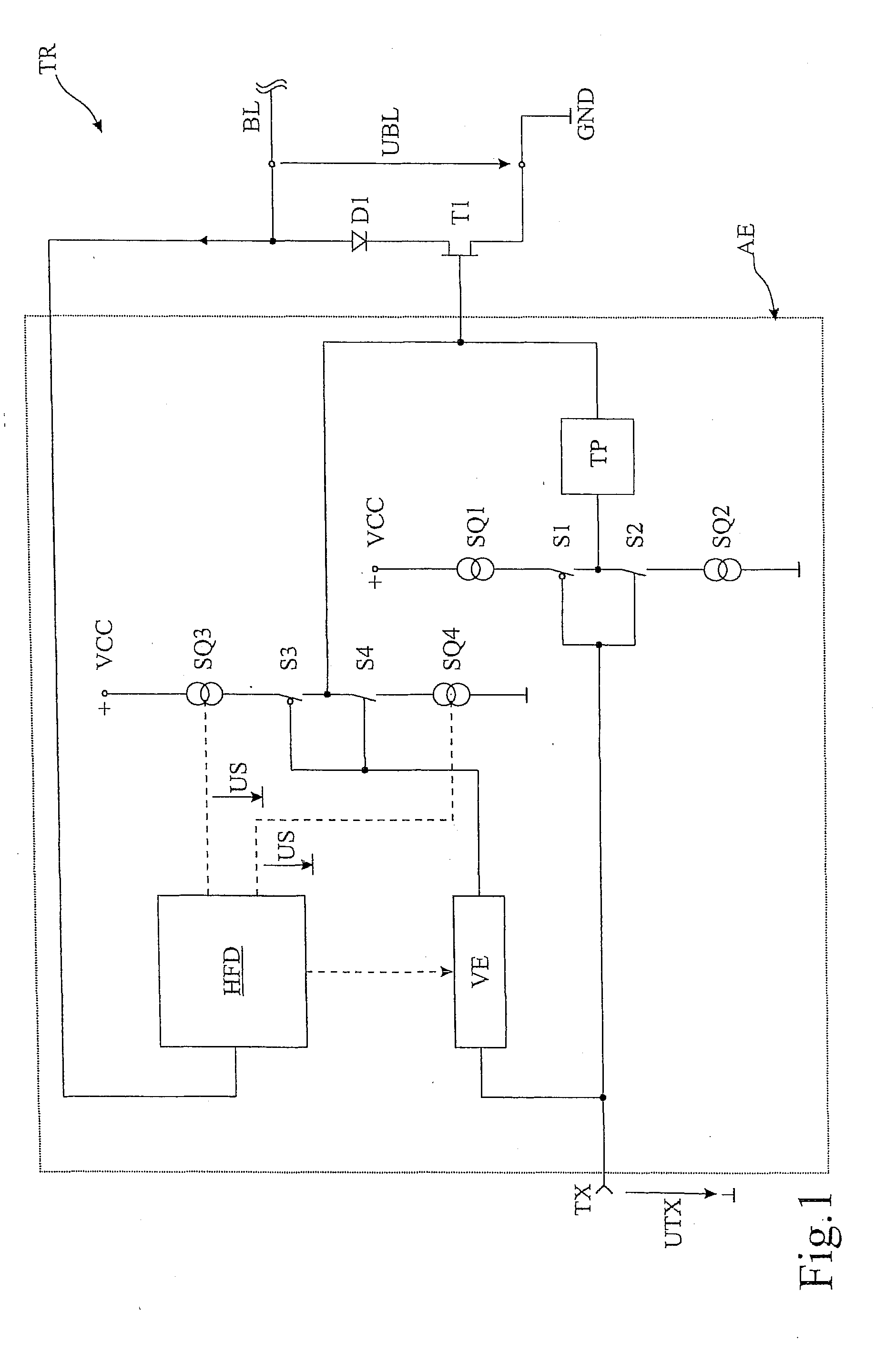 Method for edge formation of signals and transmitter/receiver component for a bus system