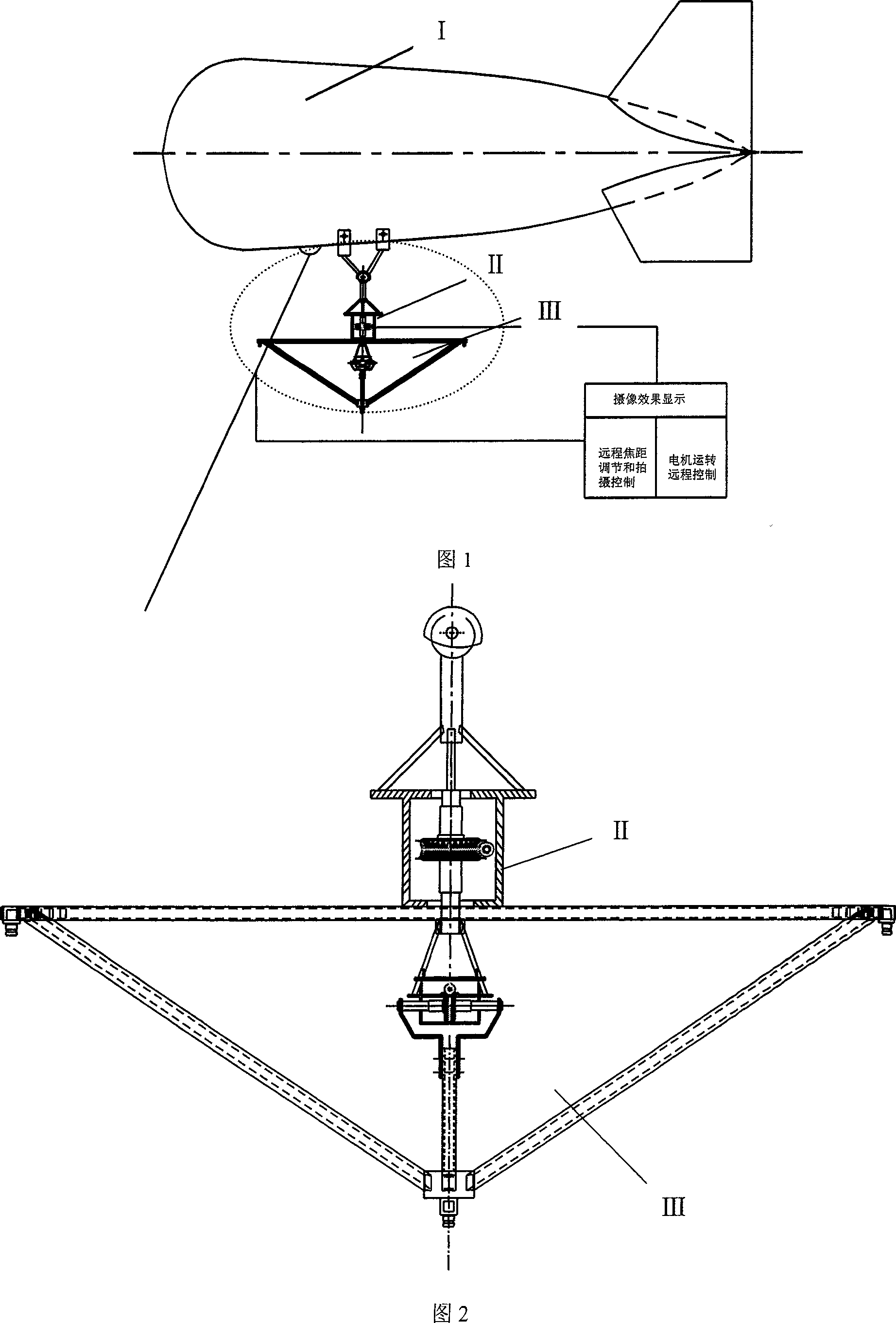 Three-dimesnional visual camera measuring device with large scene based on calibrating technology