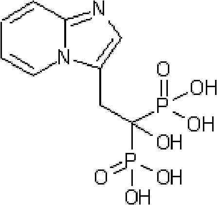 Synthesis method of minodronate midbody and synthesis of minodronate