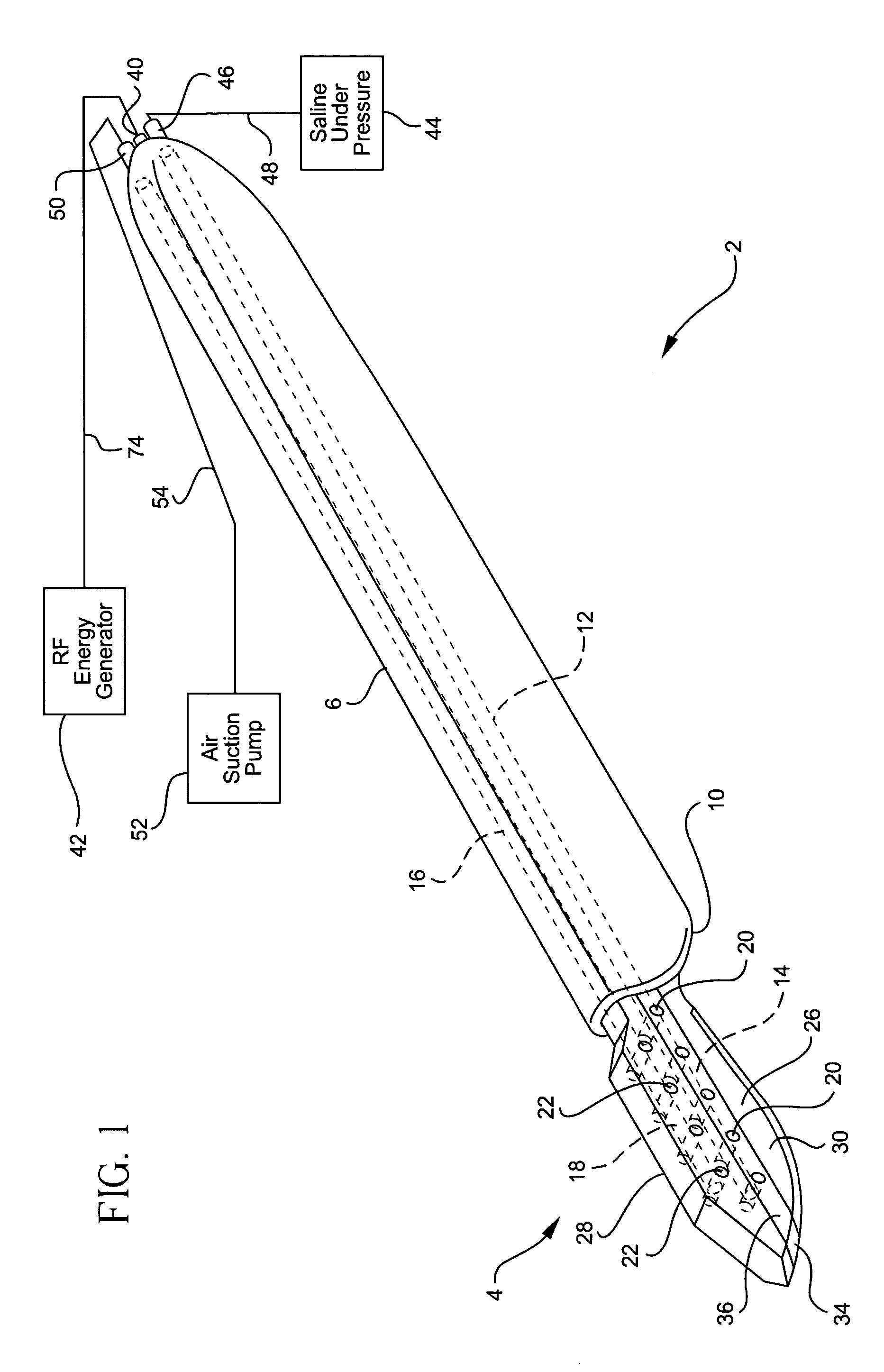 Surgical cutting and tissue vaporizing instrument