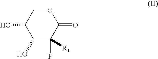 Process for preparing a synthetic intermediate for preparation of branched nucleosides