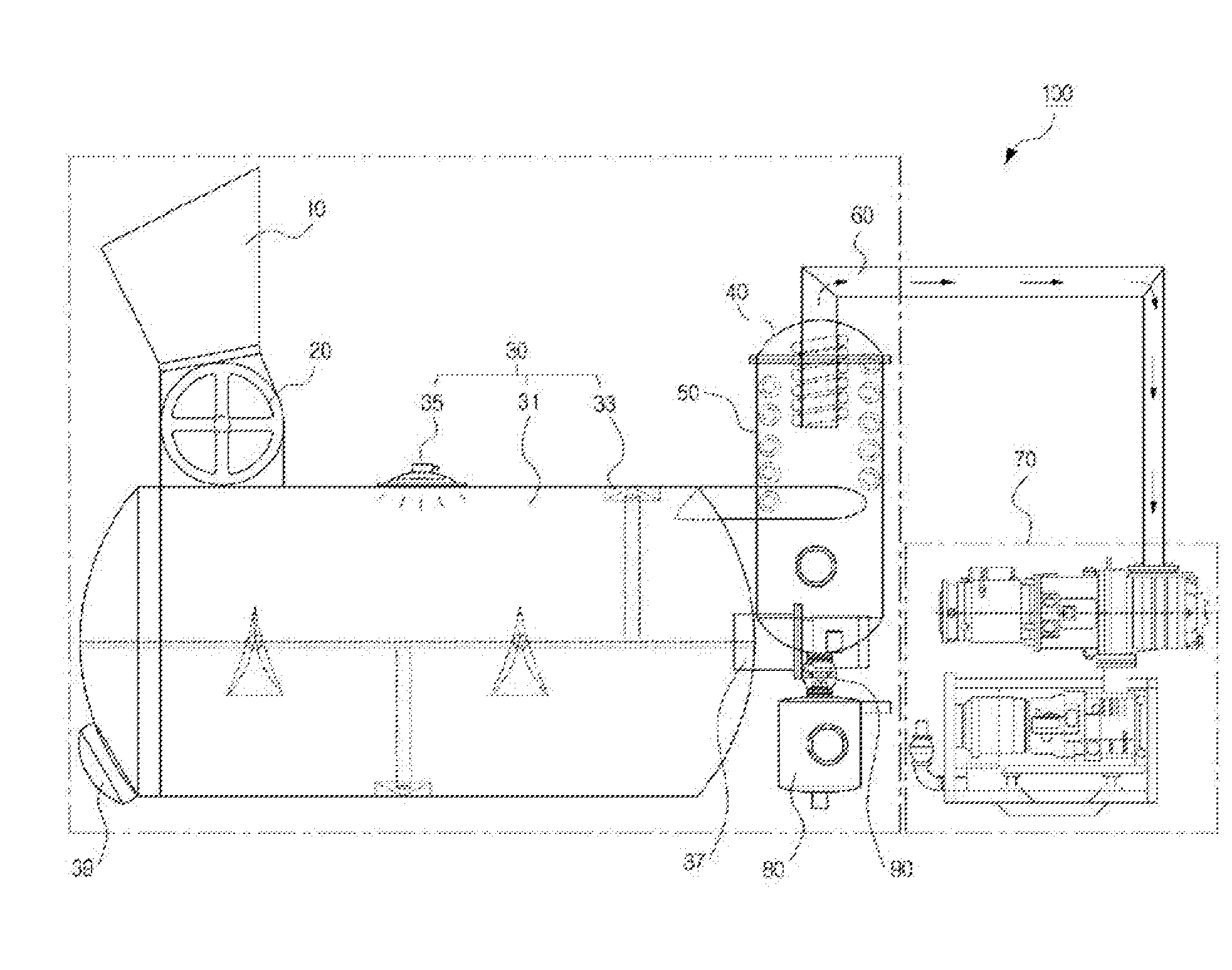 Food Waste Vacuum-Drying Disposal System