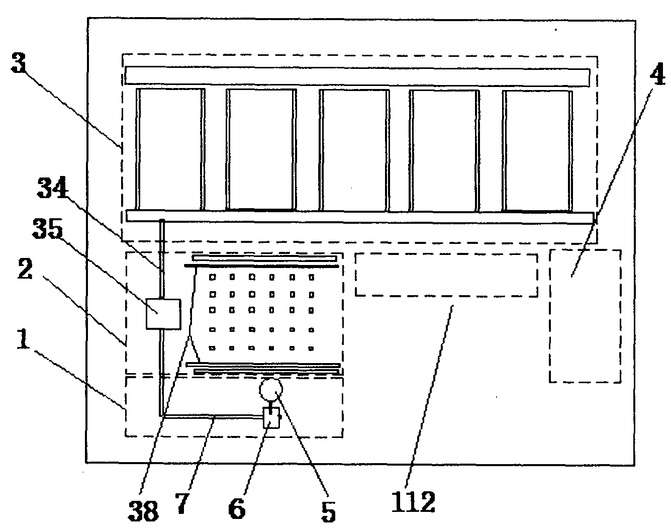 Industrialized large-scale rice seedling raising system