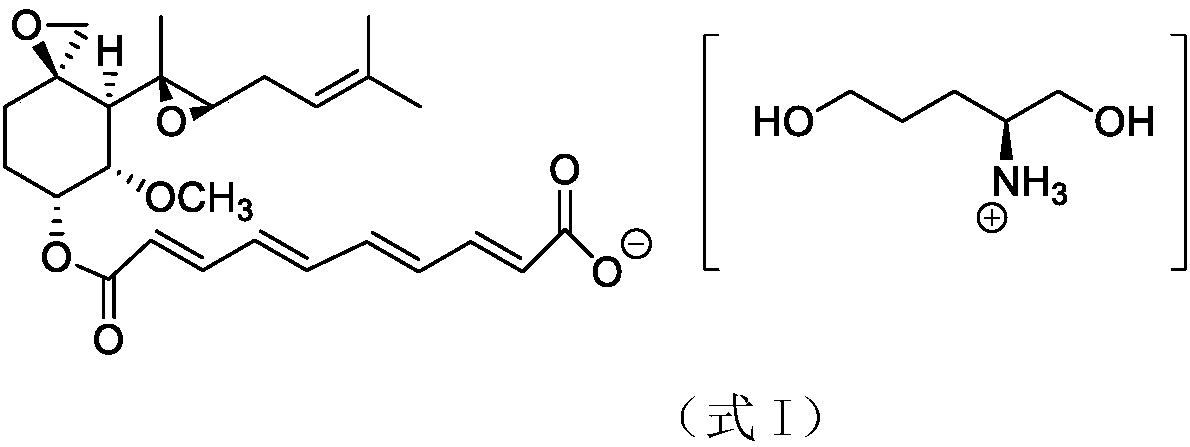 A preparation method of fumagillin amino alcohol