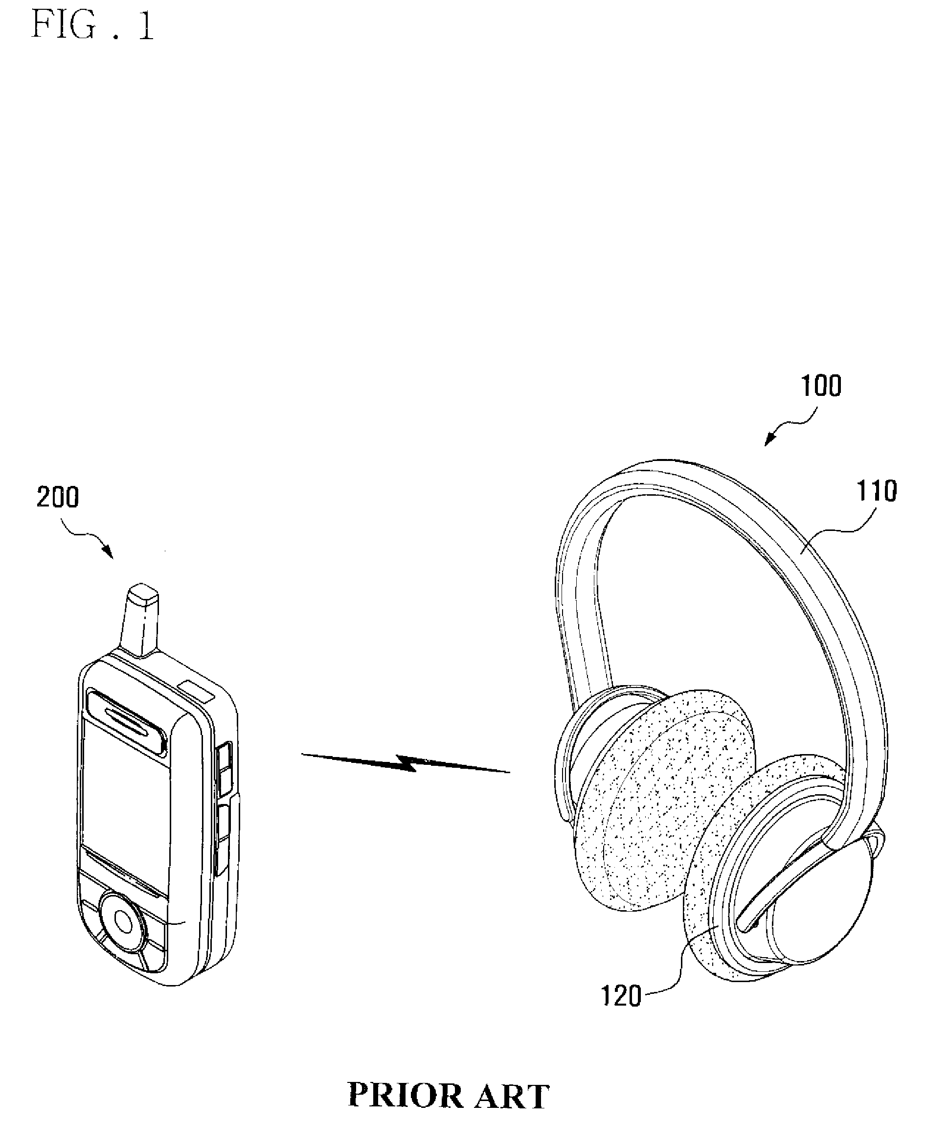Headset capable of being used as external speaker and method for adjusting output an thereof