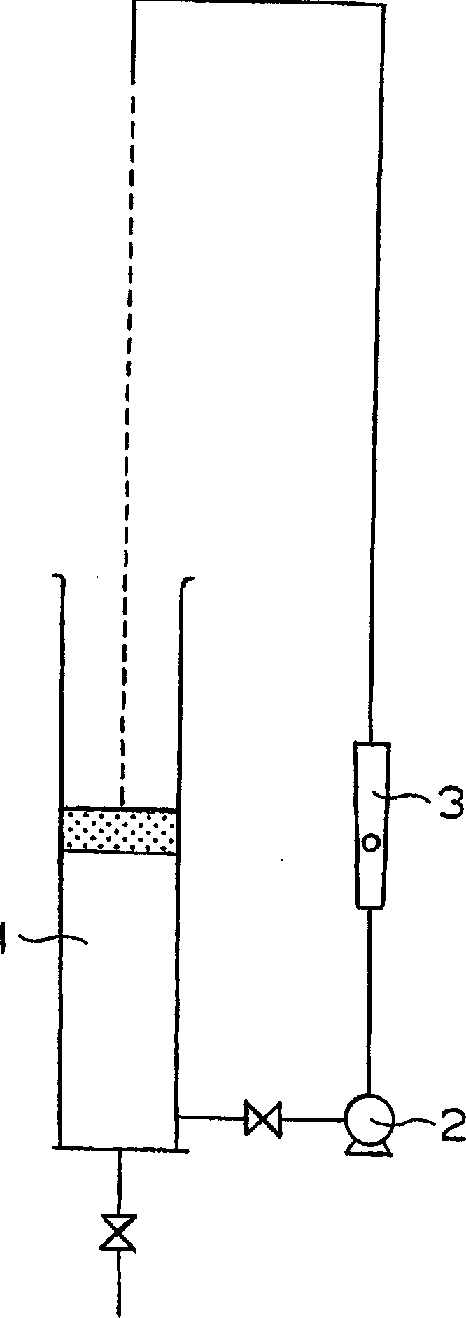 Defoaming agent composition for oil in water type emulsion