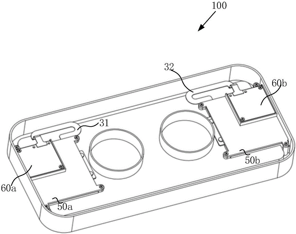 Clamping structure and data interface device including clamping structure