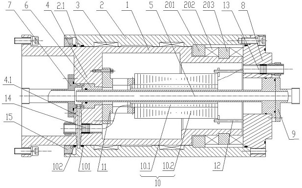 Torsion elimination device and vibrator of using same