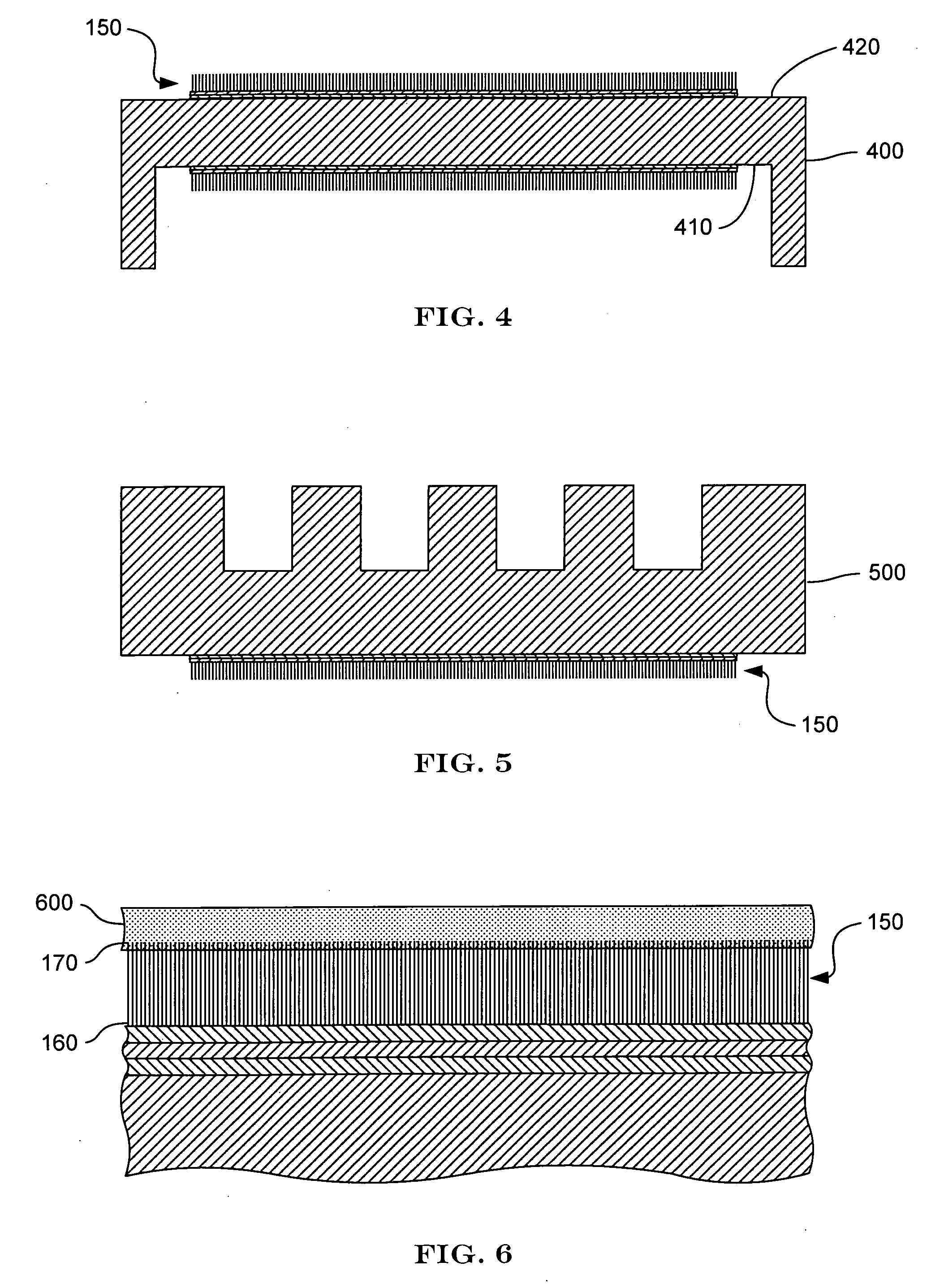 Methods for forming carbon nanotube thermal pads