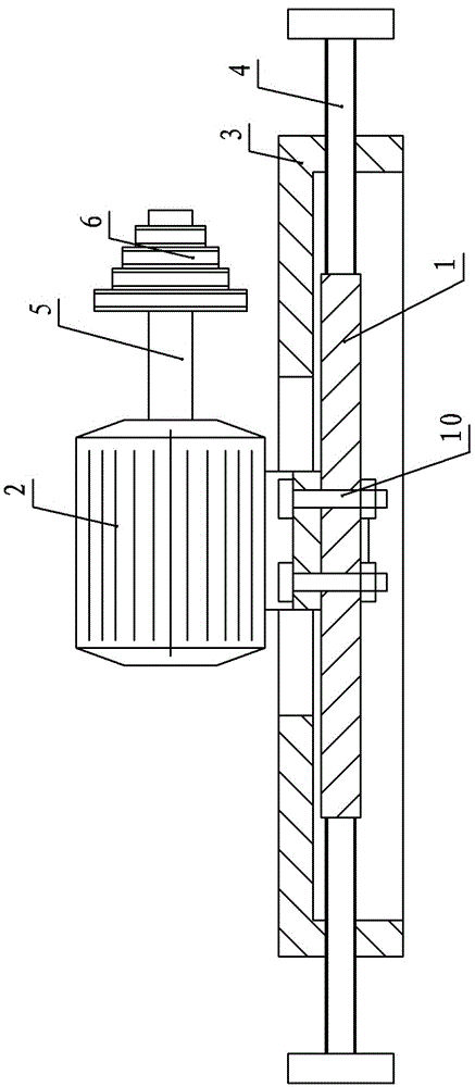 Variable-stroke-frequency device of beam pumping unit