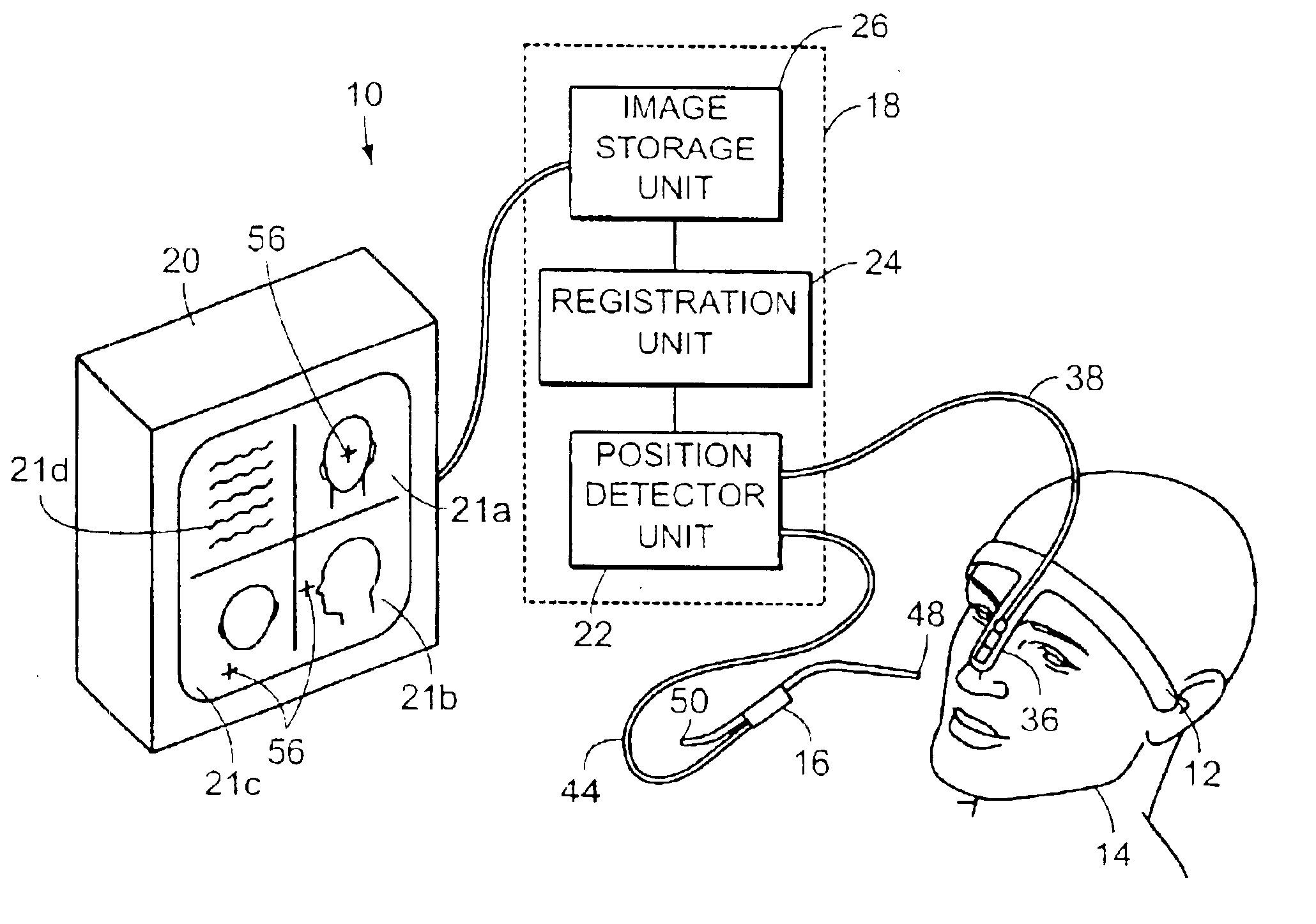 Position tracking and imaging system for use in medical applications