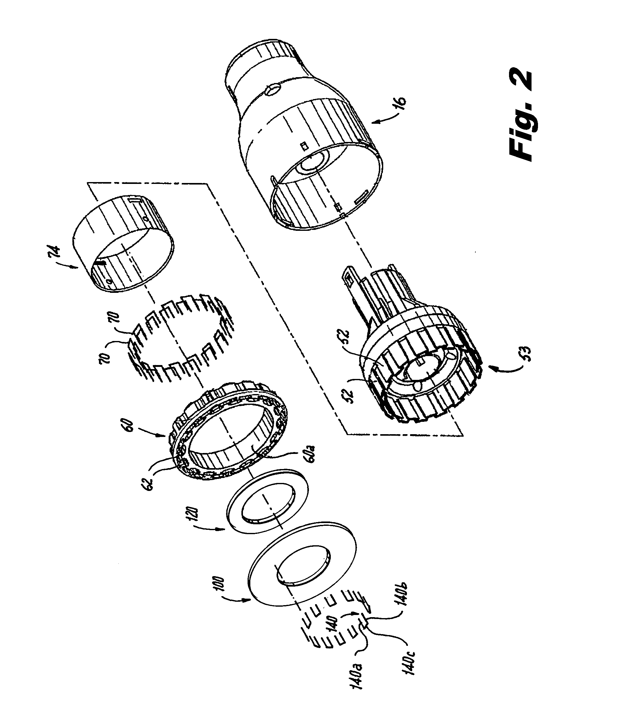 Circular surgical stapling device including buttress material