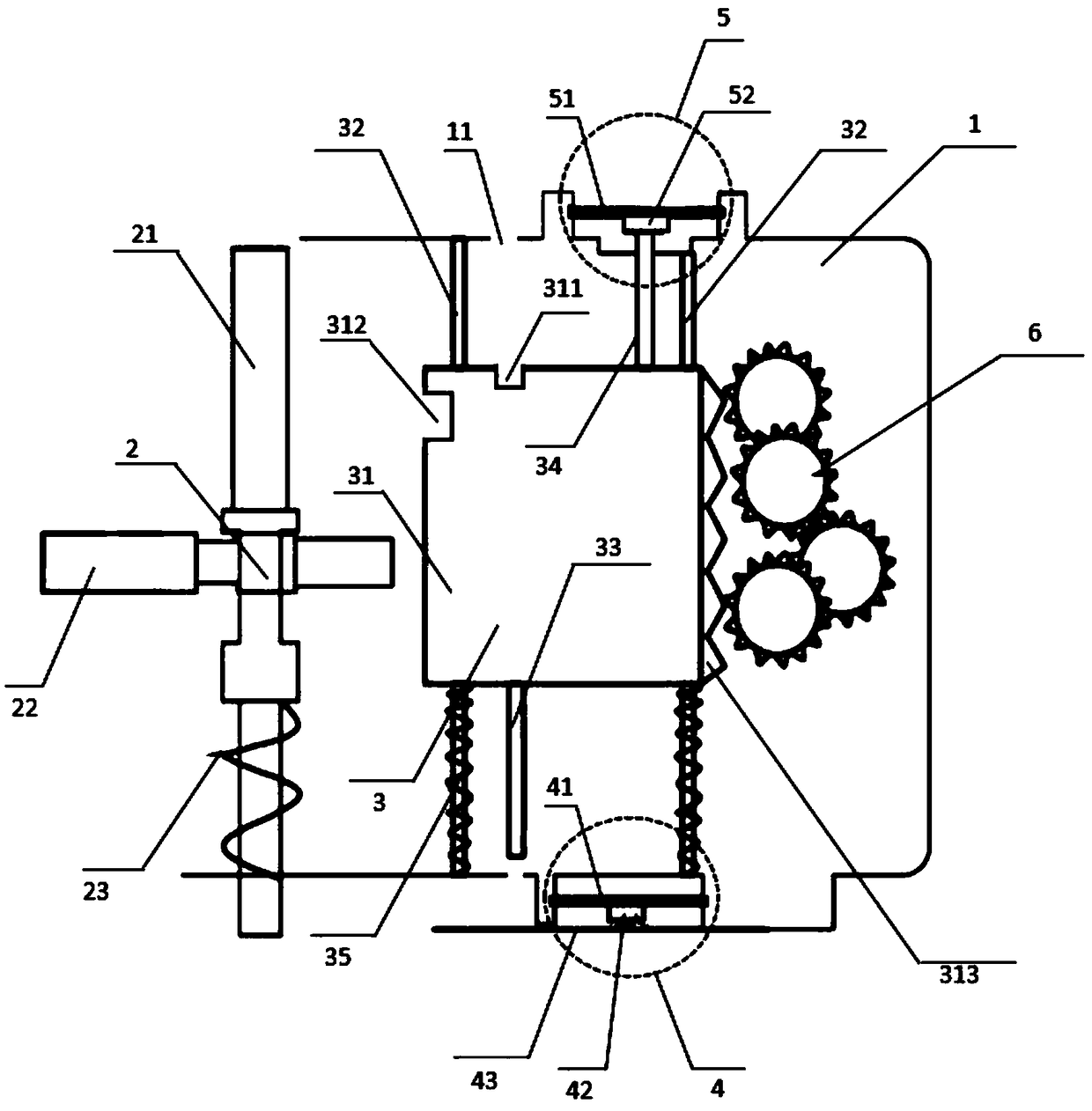 Recoverable mechatronical clock delay mechanism