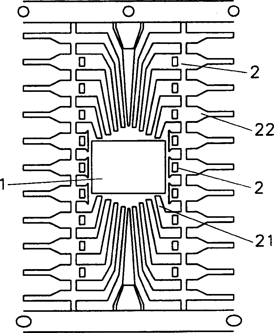 Lead frame and method for plating lead frame