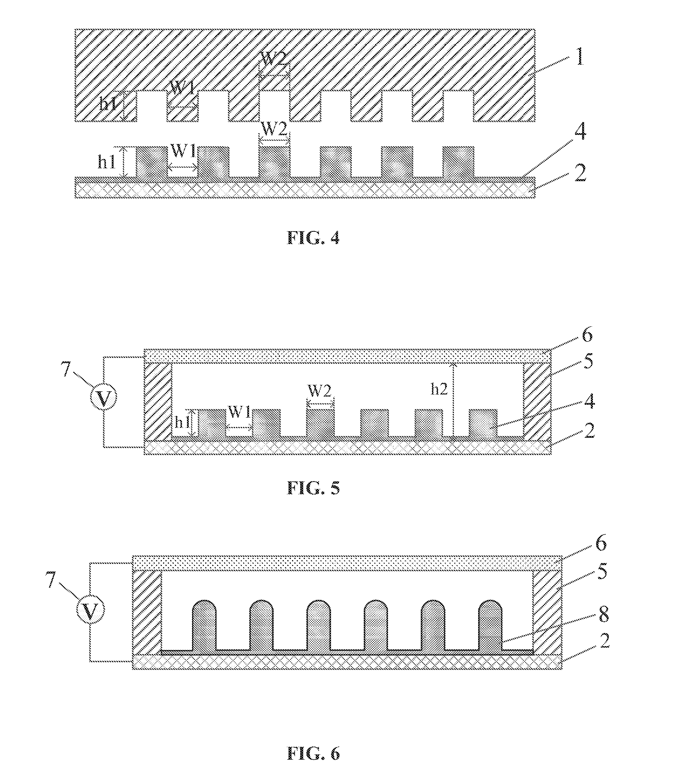 Method for manufacturing energy harvester comprising piezoelectric polymer microstructure array