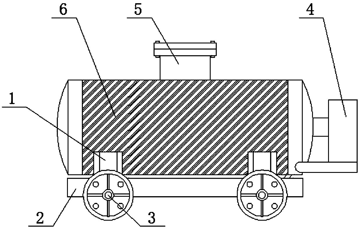 Mobile sewage treatment equipment