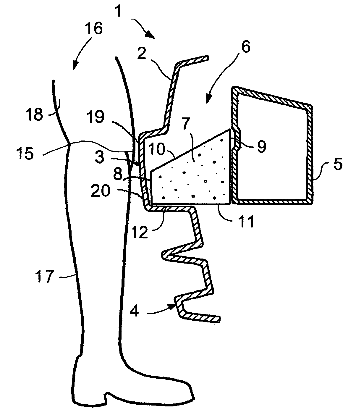 Passive safety device