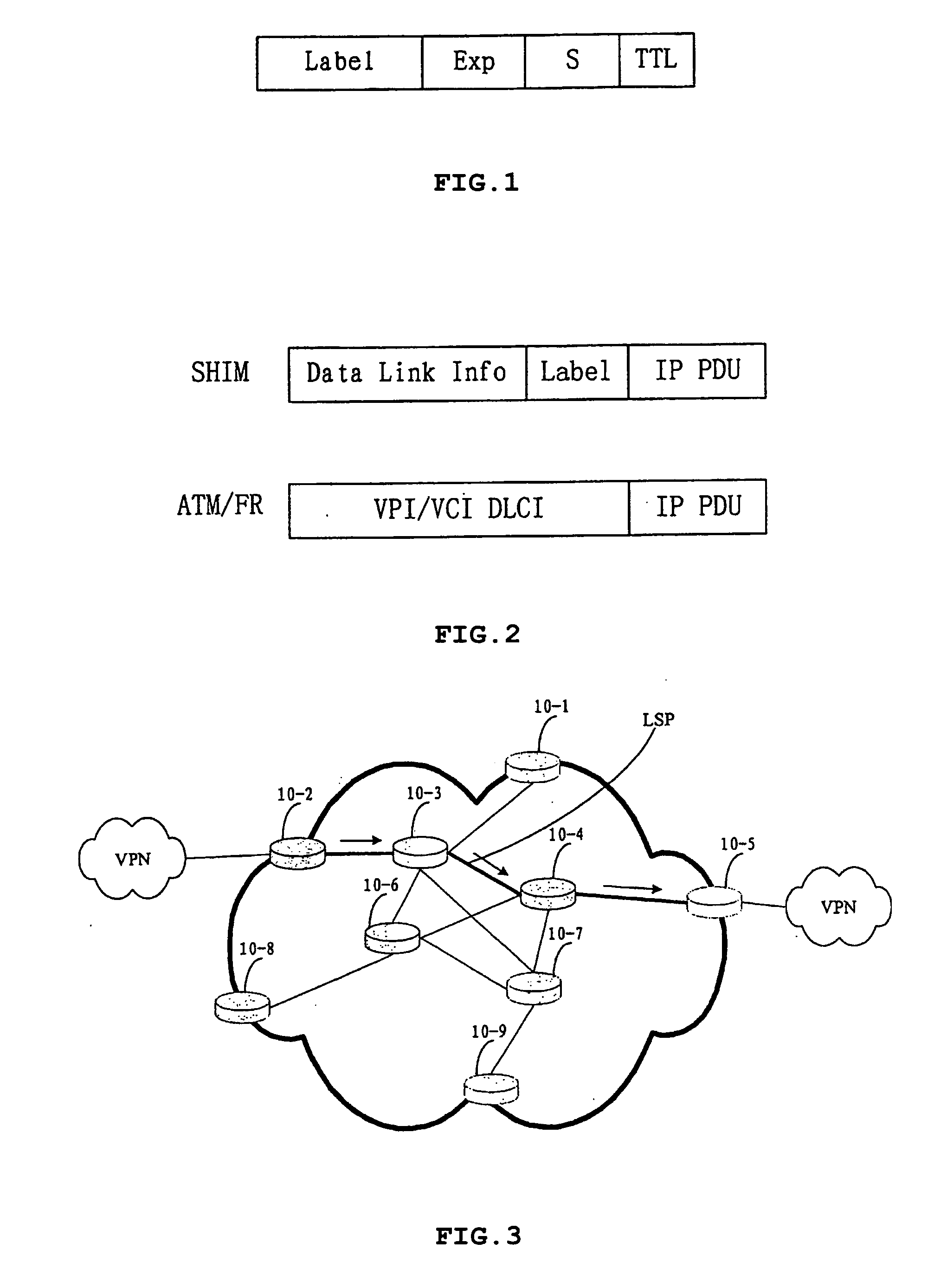 Method for implementing the virtual leased line