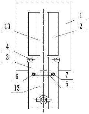 Push rod type feeding device