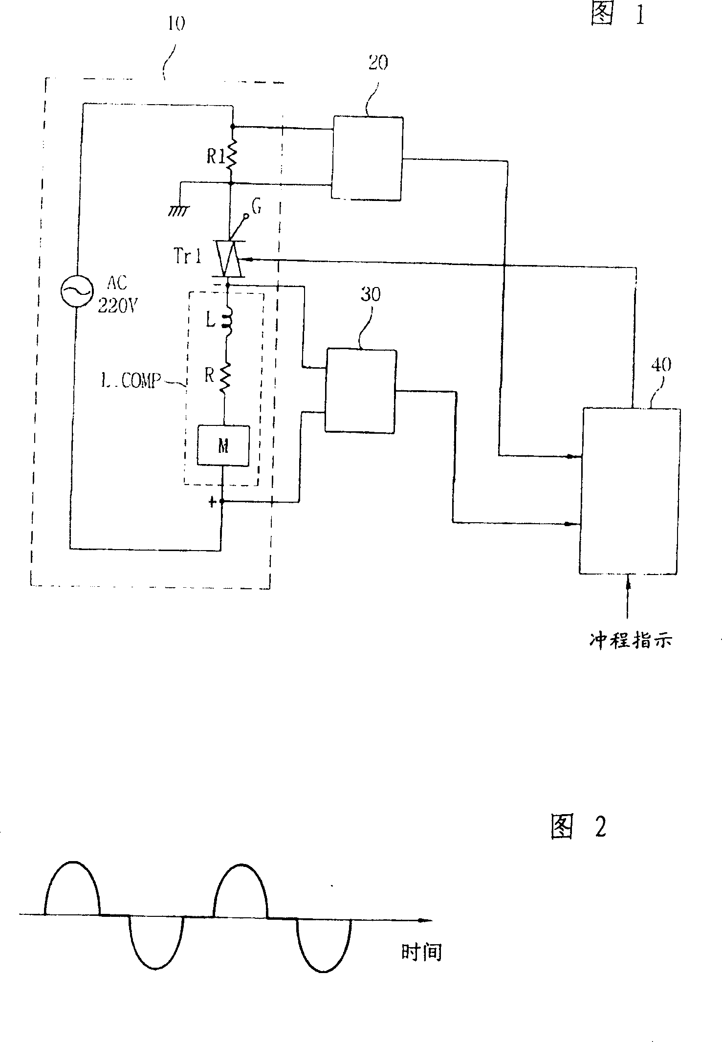 Running controlling method of reciprocating dynamic compressor